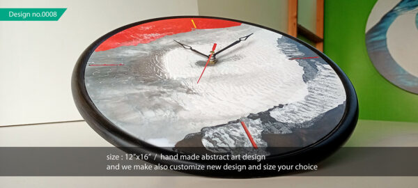 wall clock handmade - Image 2
