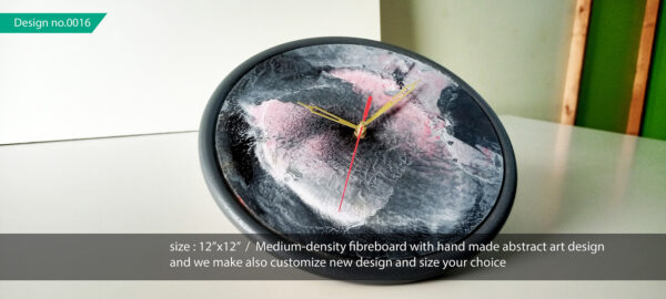 wall clock handmade