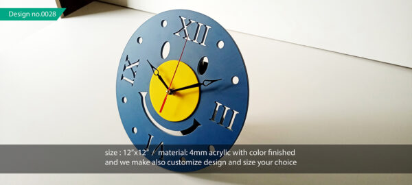 wall clock acrylic - Image 4