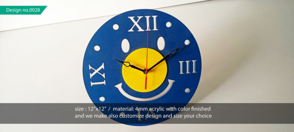 wall clock acrylic - Image 3