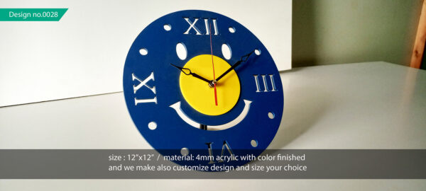 wall clock acrylic - Image 2