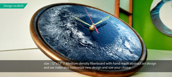 wall clock handmade