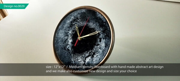wall clock handmade - Image 2
