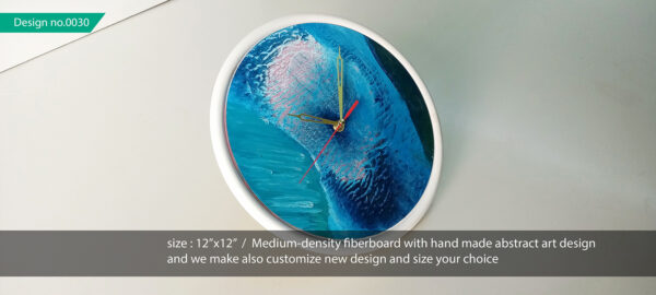 wall clock handmade - Image 2