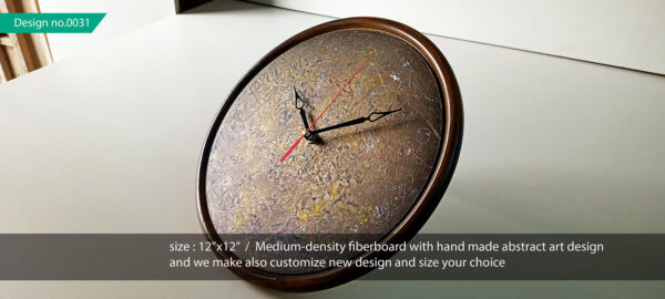 wall clock handmade - Image 3
