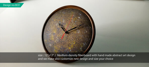 wall clock handmade - Image 2