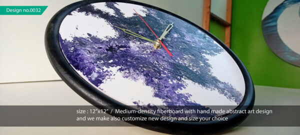 wall clock handmade