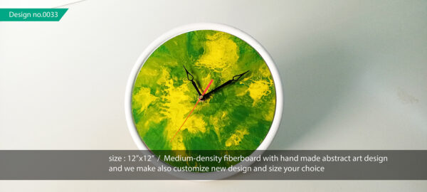 wall clock handmade - Image 2