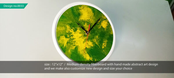 wall clock handmade - Image 3