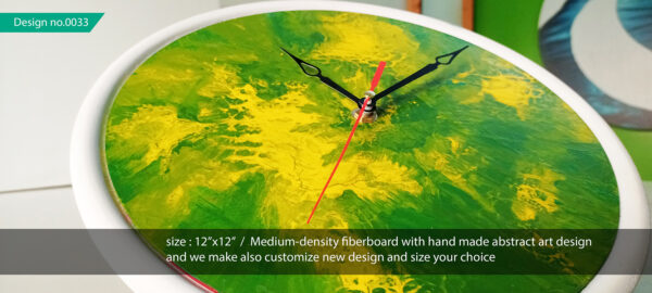 wall clock handmade