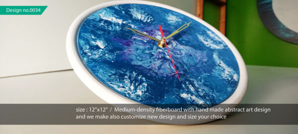 wall clock handmade