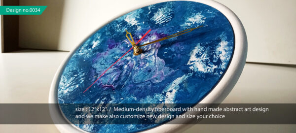 wall clock handmade - Image 3