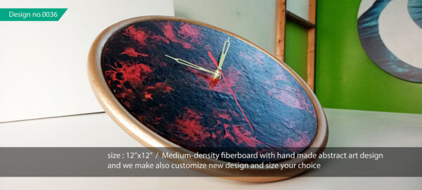 wall clock handmade - Image 3